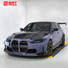 For BMW G80M3 G82M4 Prepreg Dry Carbon Fibre Hood AV Style