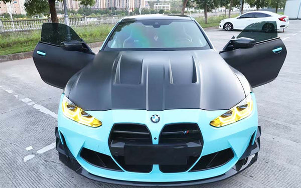Dry Carbon Fiber Doors For BMW G82 M4