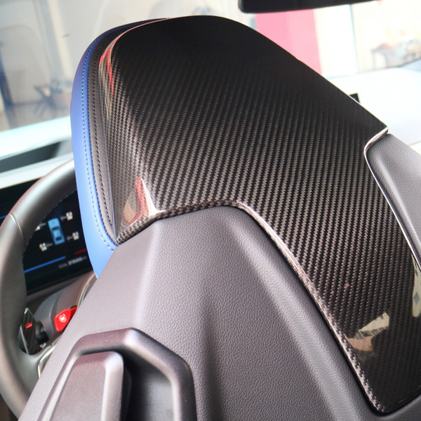 Dry Carbon Comfort Seat Back Cover Set