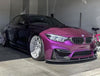 For BMW M3 M4 F80 F82 Dry Carbon Fiber 3D Style Front Lip