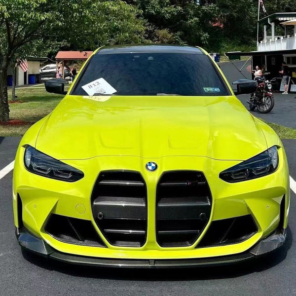Dry Carbon Fiber Front Grille ST Style For BMW M3 M4 G80 G82 G83 2021-2025