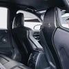 For BMW F80 M3 F82 F83 M4 2014 - 2020 Dry Carbon Fiber 4Pcs Car Inner Seat Back Covers Trims