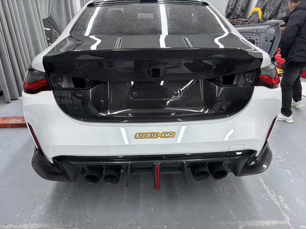 Dry Carbon Fiber CSL Style Trunk lid For BMW G82 M4 2021+