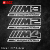 Car Custom stickers for BMW M3 M4 M2