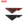 2PCS Car Mirror Caps Side Window Spoiler Triangle Cover Trim For BMW G87 M2 Dry Carbon Fiber Accessories