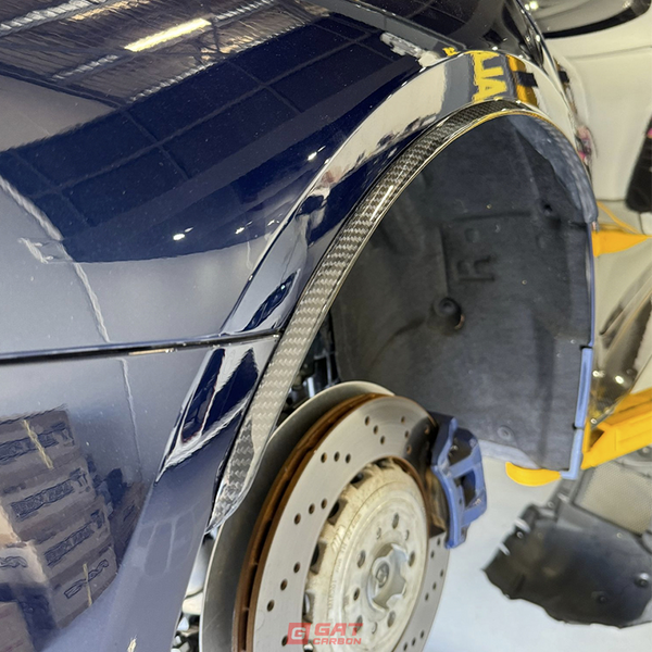 Dry Carbon Fiber Rear Wheel Arch Extension Set For G80G81M3