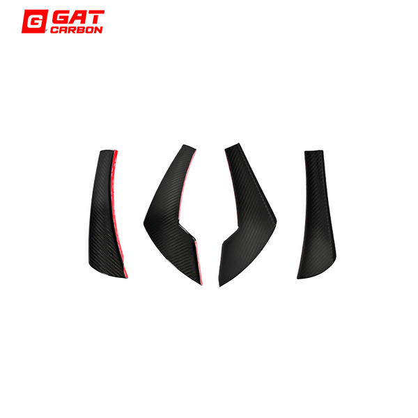 Dry Carbon Fiber Canard Set Ver Style For BMW G80 M3 G82 G83 M4 2021+ 4pcs/set