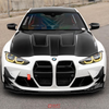 For BMW G80 M3 G82 G83 M4 2021+ DRY Carbon Fiber GT4 Style Canard Set