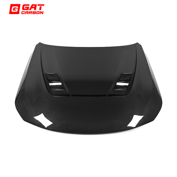 For BMW M2 G87 2023+ Prepreg Dry Carbon Fibre Hood AV2 Style