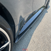 Dry Carbon Fiber R44 Style Side Skirt For BMW G80 G82 M3 M4 2021+ Car Part Side Skirt Set Body Kit