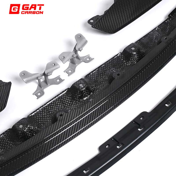 For BMW M3 M4 G80 G82 2021+ Dry Carbon Fiber CSL 1:1 Style Front Lip