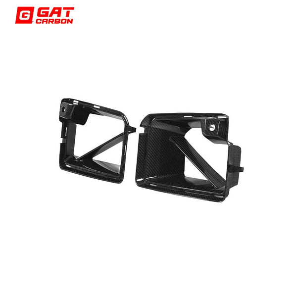 Front Bumper Air Vent Duct Set For BMW G87 M2 2023+ Dry Carbon Fiber CS Style