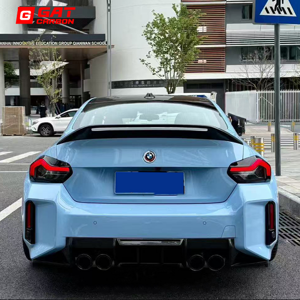 Dry Carbon Fiber ADV2 Style Rear Spoiler for BMW M2 G87 2 Series G42