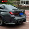 Dry Carbon Fiber Rear Spoiler M Style For BMW G80M3 G82M4