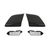 2PCS/Set Auto Accessoires For Audi R8 V10 2017-2023 Dry Carbon Fiber Side Blades Door FendersVent Cover Trims BodyKit