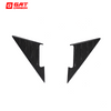 2PCS Car Mirror Caps Side Window Spoiler Triangle Cover Trim For BMW G87 M2 Dry Carbon Fiber Accessories