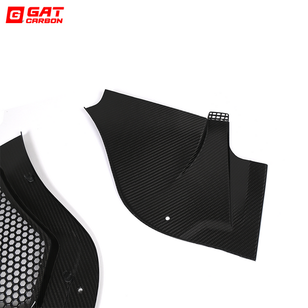 For BMW G90 M5 Dry Carbon Fiber Engine Bay Cover Set Carbon Fiber Top Corner Panels