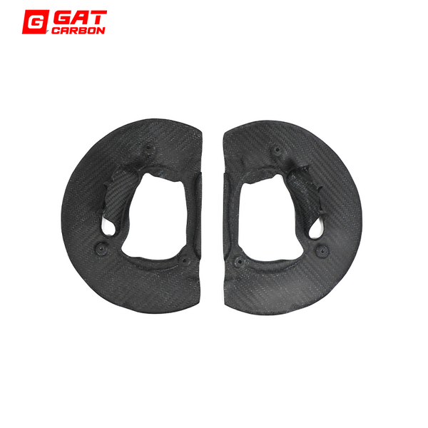 Dry Carbon Fiber Front Brake Cooling Plate for BMW G87 M2 G80 G81 M3 G82 M4 Suitable for Standard & Carbon Ceramic Calipers