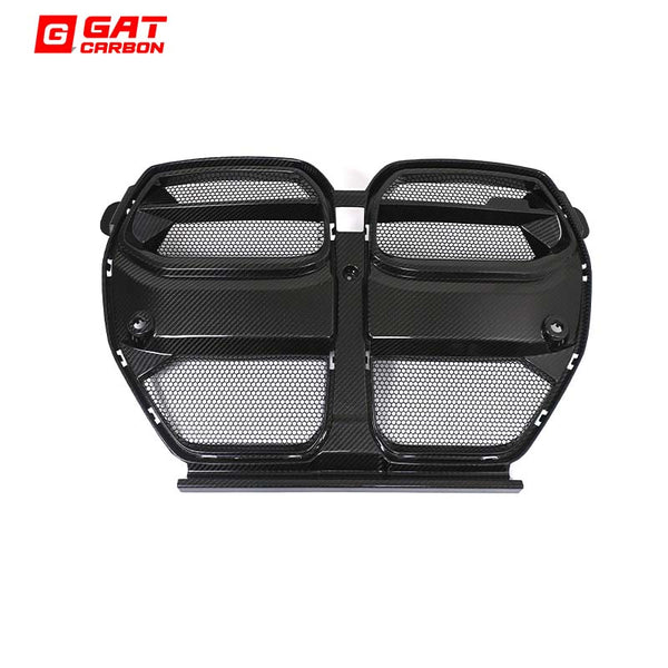 Dry Carbon Fiber Front Grille N Style For BMW M3 M4 G80 G82 G83 2021+
