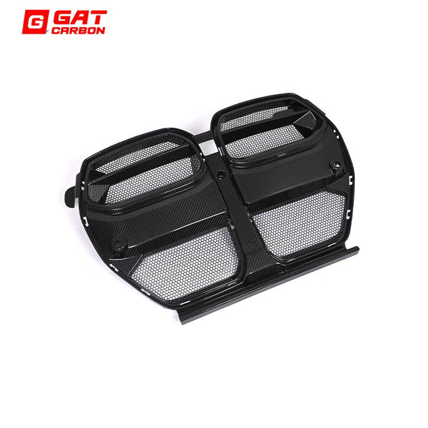 Dry Carbon Fiber Front Grille N Style For BMW M3 M4 G80 G82 G83 2021+