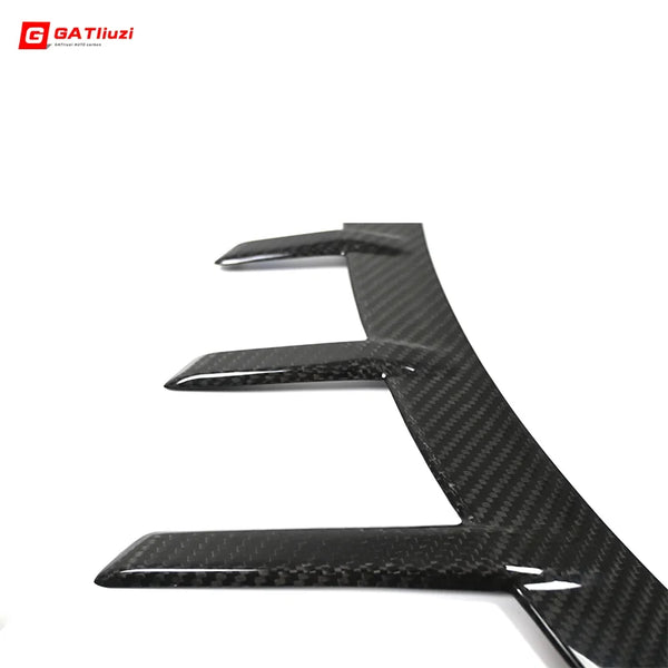 Dry Carbon Fiber Rear Bumper Fender Arch Trim Set For BMW M2 G87 2023+