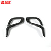 2pcs Real Carbon Fiber Gear Shift Knob Trim Cover Replacement For BMW F90 M5 Gear Selector Cover