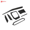 For BMW G20 G21 G80 3 4 Series M3 M4 2021+ Carbon Fiber Interior Instrument Panel Air Outlet Shift Panel