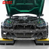 For BMW G80M3 G82M4 Dry Carbon Fiber Intake Scoop Set