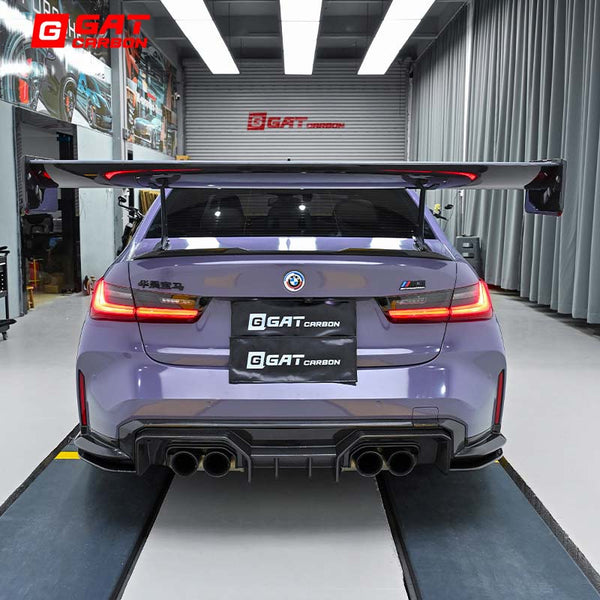 Dry Carbon Fiber Rear Diffuser ADV1 Style For BMW M3 G80 M4 G82 G83 2021+