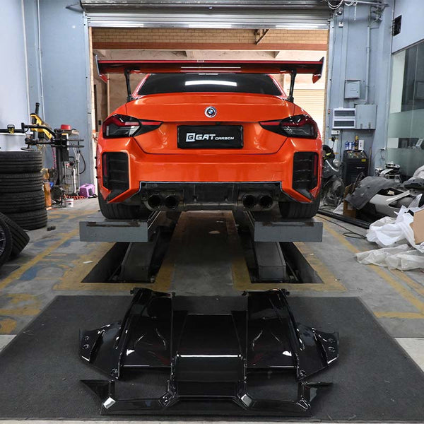 Dry Carbon Fiber Rear Diffuser A Style For BMW G87M2