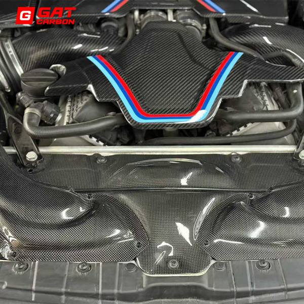 Dry Carbon Fiber Intake Cover Protector Panel For BMW F90 M5
