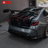 For BMW M2 M3 M4 G87 G80 G82 GT 250 Style Rear Spoiler Dry Carbon Fiber