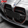 Dry Carbon Fiber Front Grille CLS Style With Red Edges For BMW M3 M4 G80 G82 G83 2021+