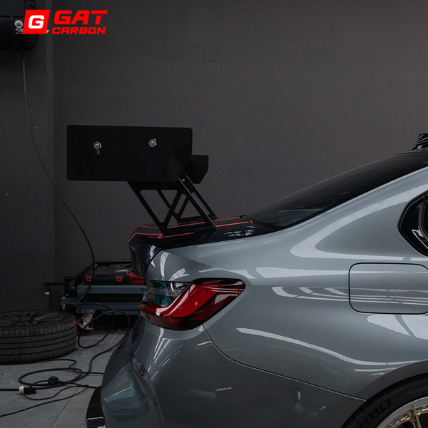 For BMW M2 M3 M4 G87 G80 G82 GT 250 Style Rear Spoiler Dry Carbon Fiber