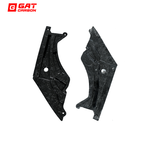 Dry Carbon Fiber Trim Cover For BMW M3 G80 M4 G82 G83 2021-2025Replacement Lamp Eyebrow Cover Custom Forged