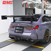 Dry Carbon Fiber Rear Diffuser ADV2 Style For BMW M3 G80 M4 G82 G83 2021+