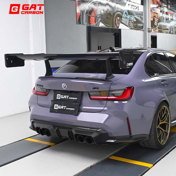 Dry Carbon Fiber Rear Diffuser ADV2 Style For BMW M3 G80 M4 G82 G83 2021+