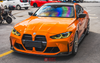 Dry Carbon Fiber Front Grille One-piece V Style For BMW M3 M4 G80 G82 G83 2021+