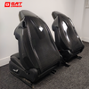 Dry Carbon Fiber Seat Back Cover Replacement Style For BMW M4 G82 M2 G87 Couper Interior Parts
