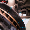 Dry Carbon Fiber Front Brake Cooling Plate for BMW G87 M2 G80 G81 M3 G82 M4 Suitable for Standard & Carbon Ceramic Calipers