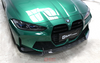 For BMW M3 M4 G80 G82 Dry Carbon Fiber AD3 Style Front Lip