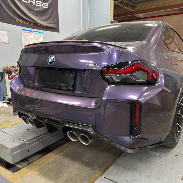 Dry Carbon Fiber CT Style Rear Diffuser for BMW M2 G87 2023+