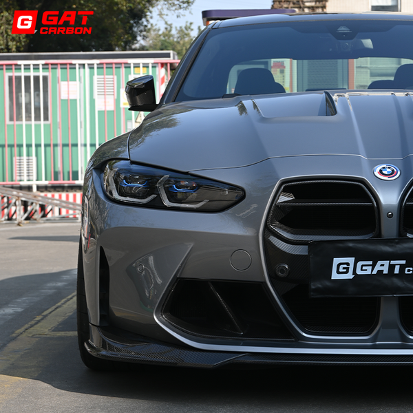 Dry Carbon Fiber Front Grille N Style For BMW M3 M4 G80 G82 G83 2021+