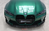 For BMW M3 M4 G80 G82 Dry Carbon Fiber AD3 Style Front Lip