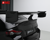 For BMW M2 M3 M4 G87 G80 G82 V2 Style Rear Spoiler Dry Carbon Fiber