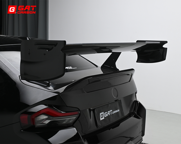 For BMW M2 M3 M4 G87 G80 G82 V2 Style Rear Spoiler Dry Carbon Fiber
