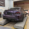 For BMW M2 G87 ADV2 Style Rear Diffuser Dry Carbon Fiber Body Kit