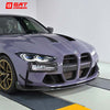 For BMW M3 M4 G80 G82 2021+ Dry Carbon Fiber CSL 1:1 Style Front Lip
