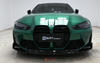 For BMW M3 M4 G80 G82 Dry Carbon Fiber AD3 Style Front Lip