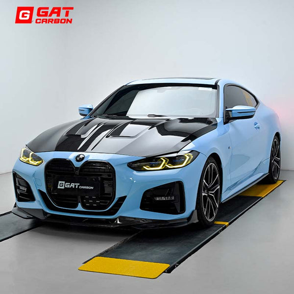 For BMW Series 4 G22 G26 Prepreg Dry Carbon Fibre Hood N Style